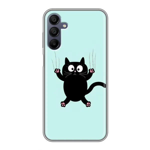 Чехол с принтом «Падающий кот» для Samsung Galaxy A15 (A155) Чехол с принтом «Падающий кот» для Samsung Galaxy A15 (A155)