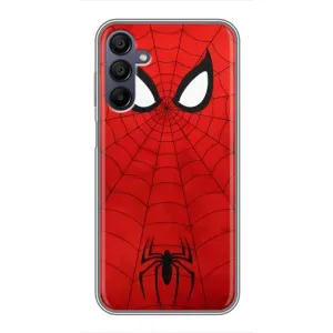 Чехол с человеком пауком для Samsung Galaxy A15 (A155) - (AlphaPrint) (Паук (Марвел))