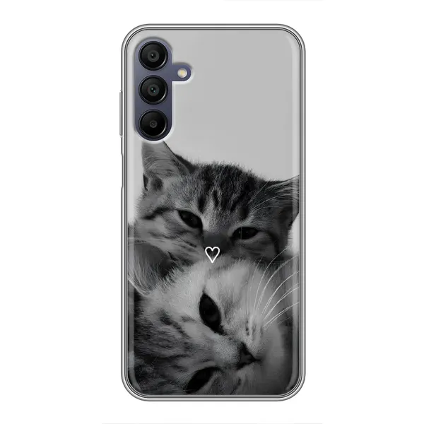 Чехол с принтом «Пара котов» для Samsung Galaxy A15 (A155) Чехол с принтом «Пара котов» для Samsung Galaxy A15 (A155)
