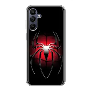 Чехол с человеком пауком для Samsung Galaxy A15 (A155) - (AlphaPrint) (Паук марвел)
