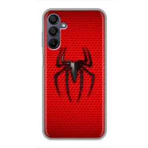 Чехол с человеком пауком для Samsung Galaxy A15 (A155) - (AlphaPrint) (Паук Марвел)