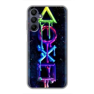 Чехлы с тематикой Киберспорт для Samsung Galaxy A15 (A155) (VPrint) (Pleystation лого)