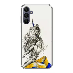 Чехлы Доброго вечора, ми за України для Самсунг Гелекси А15 (AlphaPrint) (Победа)