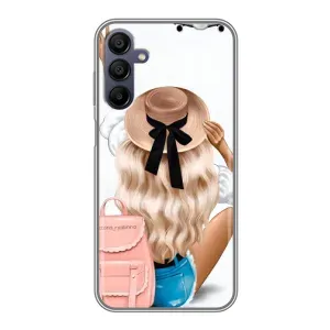 Чехол с печатью для Samsung Galaxy A15 (A155) - (Мода) (AlphaPrint) (Путешествие)