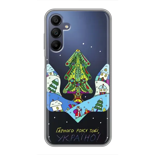 Чехол с принтом «Рождественский герб» для Samsung Galaxy A15 (A155) Чехол с принтом «Рождественский герб» для Samsung Galaxy A15 (A155)