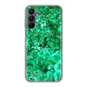 Мраморный чехол на Samsung Galaxy A15 (A155) (VPrint) (Салатный Мрамор)