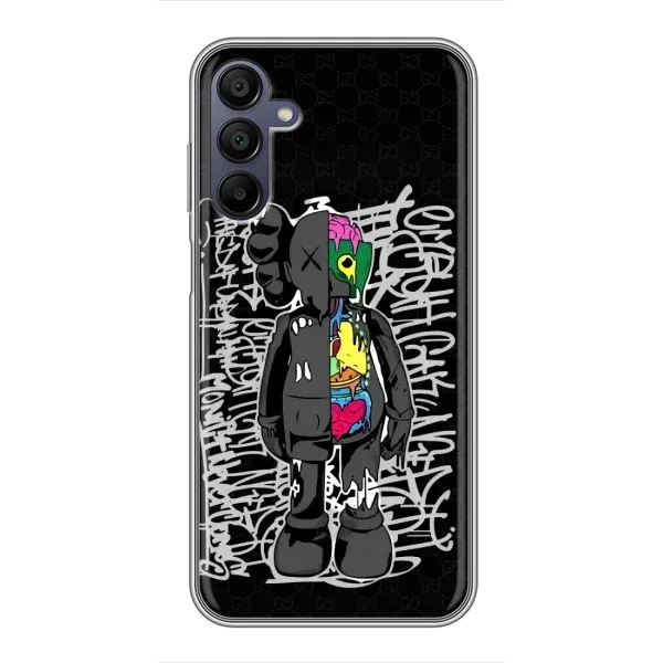 Чехол с принтом «Стиль Bearbrick» для Samsung Galaxy A15 (A155)