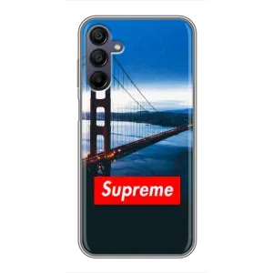 Чехол для Samsung Galaxy A15 (A155) с картинкой Supreme (AlphaPrint) (Стиль Supreme)