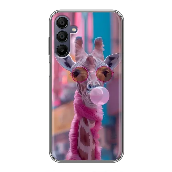 Чехол с принтом «Стильный жирав» для Samsung Galaxy A15 (A155) Чехол с принтом «Стильный жирав» для Samsung Galaxy A15 (A155)