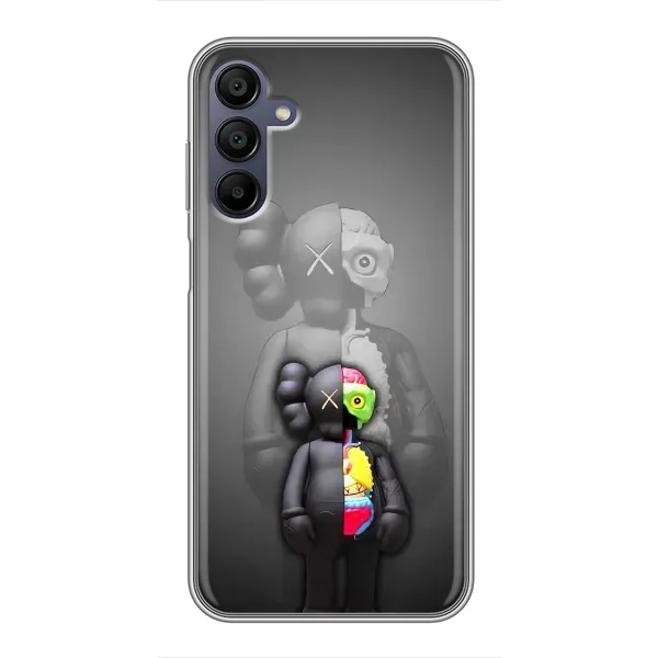 Чехол с принтом «Тело Bearbrick» для Samsung Galaxy A15 (A155)