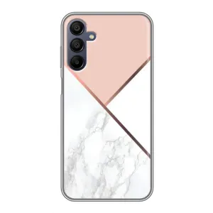 Мраморный чехол на Samsung Galaxy A15 (A155) (VPrint) (Тройной мрамор)