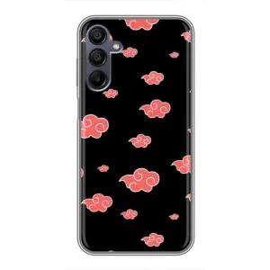 Чехлы Персонажи Аниме Наруто для Samsung Galaxy A15 (A155) (AlphaPrint) (Тучки Аниме)