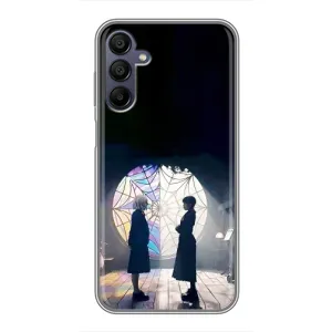 Чехлы Венсдей на Samsung Galaxy A15 (A155) Уэнсдей (AlphaPrint) (Уэнздей и Инид)