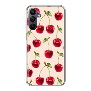 Чехлы с Фруктами для Samsung Galaxy A15 (A155) (VPrint) (Вишня)
