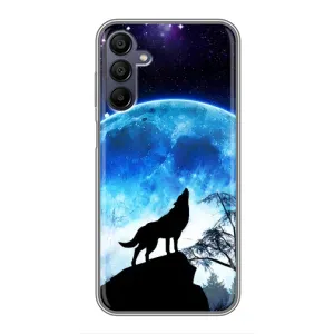 Захисні чохли для Samsung Galaxy A15 (A155) (AlphaPrint) (ХІТ продаж) ВОВК (Вовк на місяць)