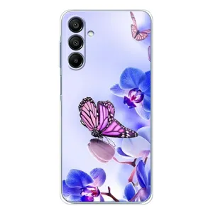 Чехлы с Цветами для Samsung Galaxy A16 5G (VPrint) (Бабочка на цветочке)