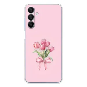 Чохол з розовим принтом для Samsung Galaxy A16 5G (Букет квітів)