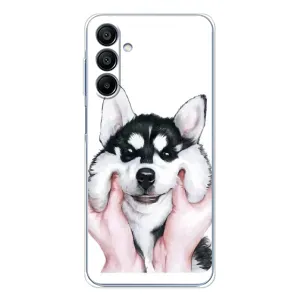 Чохли з собаками для Samsung Galaxy A16 5G (VPrint) (Радісний Хаскі)