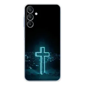 Християнські Чохли для Samsung Galaxy A16 5G (AlphaPrint) (Хрест і місто)