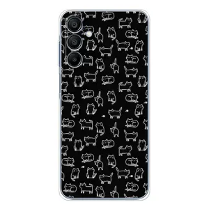 Чохол з принтом для Samsung Galaxy A16 5G (AlphaPrint) Модні коти (Маленькі котики)