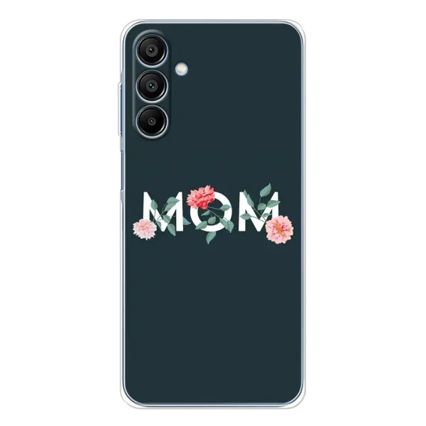 Чехол с принтом «Mom дизайн» для Samsung Galaxy A16 5G