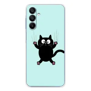 Чохол з принтом для Samsung Galaxy A16 5G (AlphaPrint) Модні коти (Падаючий кіт)