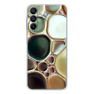 Мраморный чехол на Samsung Galaxy A16 5G (VPrint) (Радужный Мрамор)
