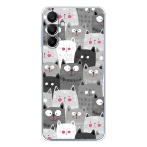Чохли з Котиками для Samsung Galaxy A16 5G (VPrint) (Мальовані котики)
