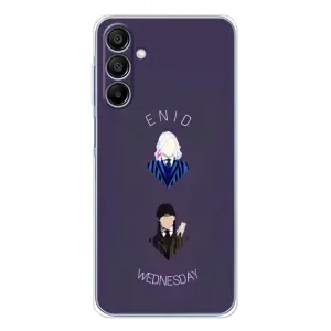 Чехлы Венсдей на Samsung Galaxy A16 5G Уэнсдей (AlphaPrint) (Уэнздей и подруга)
