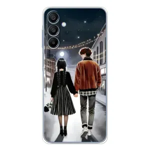 Чехол с дизайном Венздей 2 на Samsung Galaxy A16 5G (Уэнздей и Тайлер)