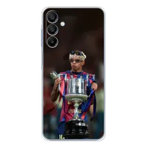 Чохол з футболістом Ламін Ямаль Samsung Galaxy A16 5G (Ямаль з кубком)