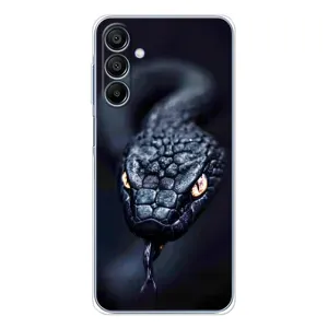 Чохол з картинкою 'Хижаки' для Samsung Galaxy A16 5G (Чорна змія)
