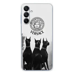 Чехлы VERSACE для Гелекси А16 (PREMIUMPrint) (Доберман Версаче)