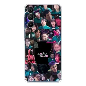 Чохол з принтом «Колаж Гра кальмара» для Samsung Galaxy A16