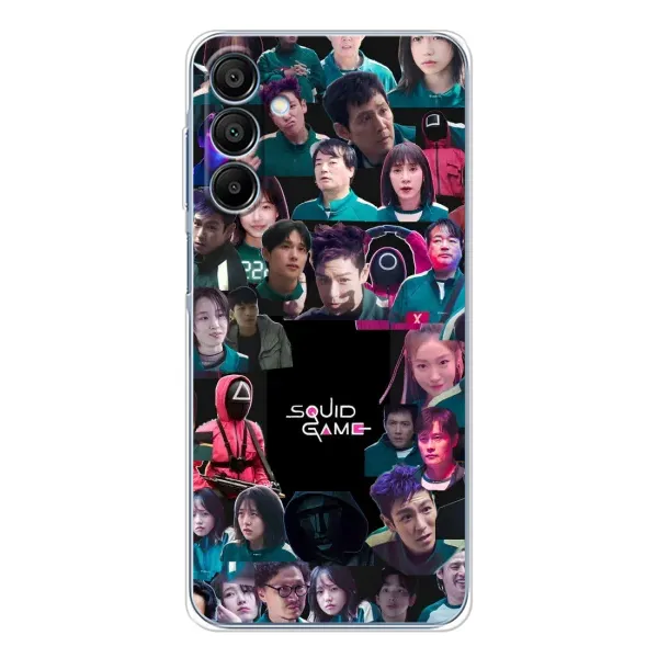 Чохол з принтом «Колаж Гра кальмара» для Samsung Galaxy A16
