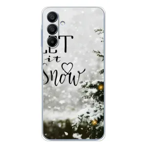 Новорічні, Святкові Чохли для Samsung Galaxy A16 - 2024 год (Let it snow)