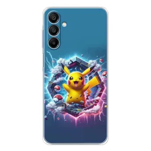 Чохол з Пікачу на Samsung Galaxy A16 (Лого Пікачу)