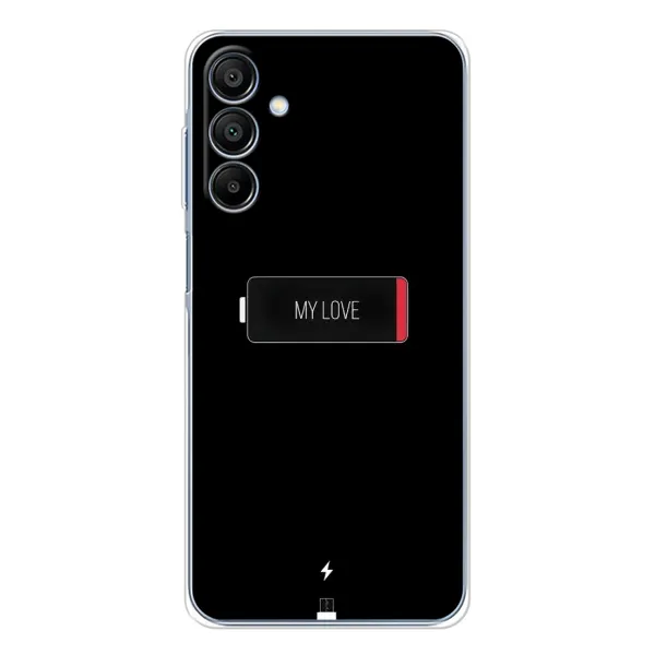 Чехол с принтом «Love battery» для Samsung Galaxy A16 Чехол с принтом «Love battery» для Samsung Galaxy A16