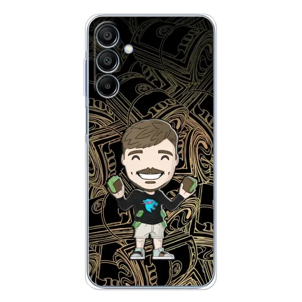 Чехол с принтом «Mister Beast» для Samsung Galaxy A16