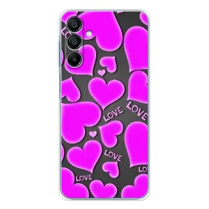 Чехлы для любимой на Гелексі А16 (VPrint) (Pink hearts)