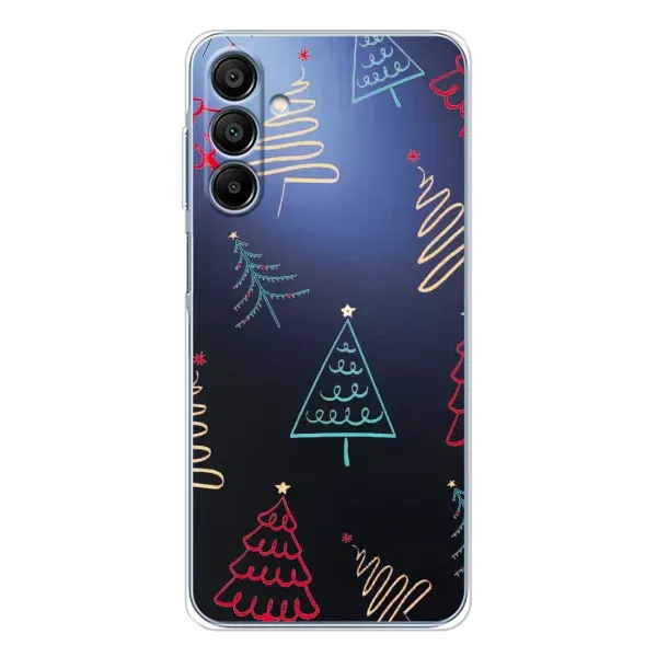 Чехол с принтом «Рождественские елки» для Samsung Galaxy A16