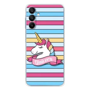 Чехол для Гелекси А16 - (Единорожки - Новинки) (AlphaPrint) (Unicorn)