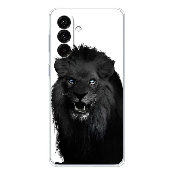 Чехол с принтом «Черный ЛЕВ» для Samsung Galaxy A17