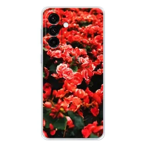 Чохли з квітами для Samsung Galaxy A17 (VPrint) (Квіти червоні)