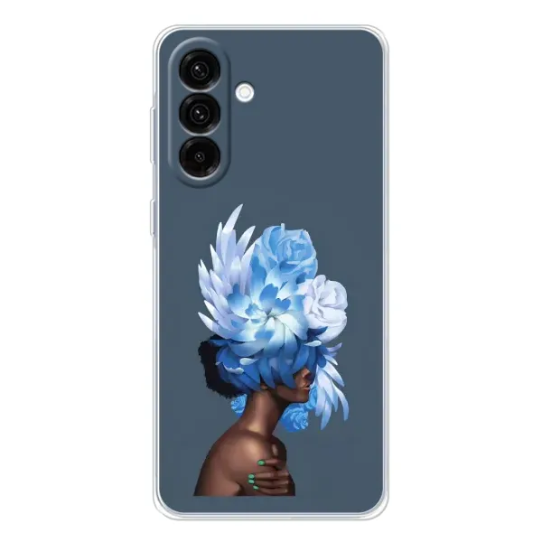 Чехол с принтом «Цветы на голове» для Samsung Galaxy A17