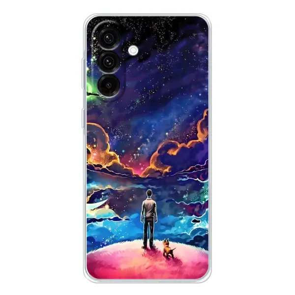 Чехол с принтом «Галактический вид» для Samsung Galaxy A17