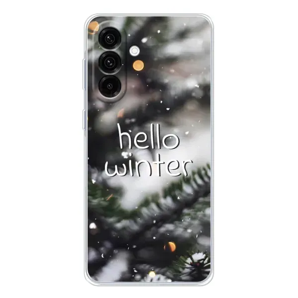 Чехол с принтом «Hello winter» для Samsung Galaxy A17 Чехол с принтом «Hello winter» для Samsung Galaxy A17