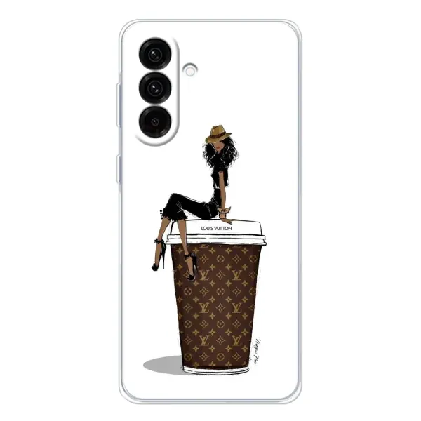 Чохол з принтом «кава LOUIS VUITTON» для Samsung Galaxy A17