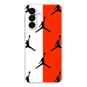 Чехлы для Samsung Galaxy A17 - с картинкой JORDAN (AlphaPrint) (Лого Джордан)