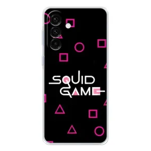 Чехол Гра в кальмара для Samsung Galaxy A17 (Паттерн Игра кальмара)